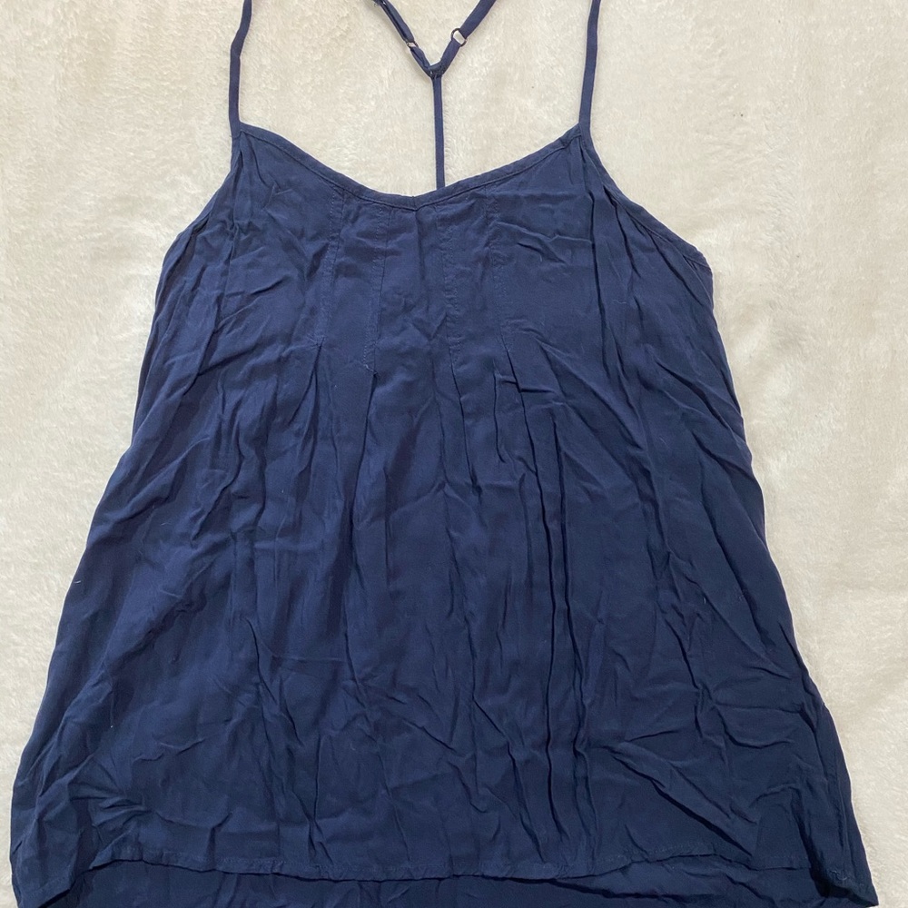 🛍💵 4/$25 MUDD Navy Blue Spaghetti Strap Cami